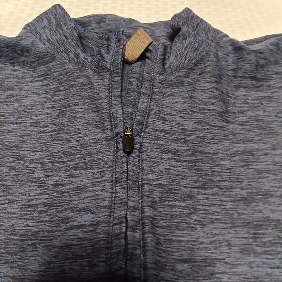 Women's Bit and Beidle 3/4 Zip 1 XL Blue Pullover Long Sleeve Shirt Casual - Picture 2 of 5